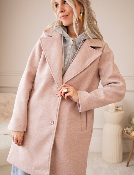 Classy Capuchon Pink - Coat