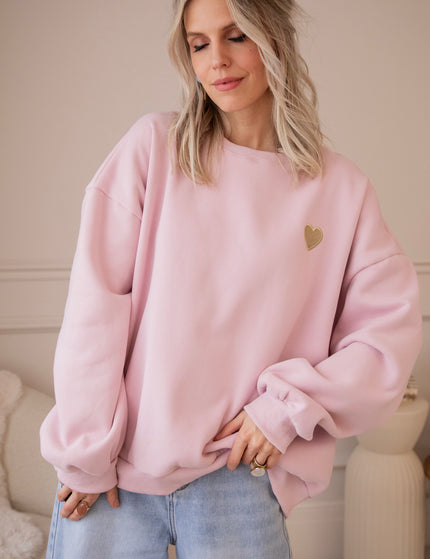 Pullover - Simplicity Beating Heart - Rosa