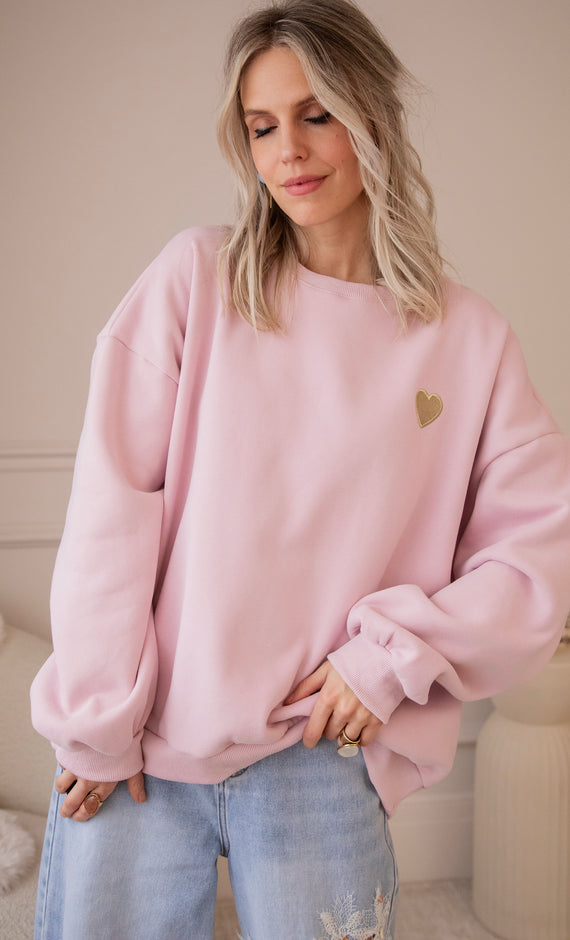 Simplicity Beating Heart Pink - Sweater