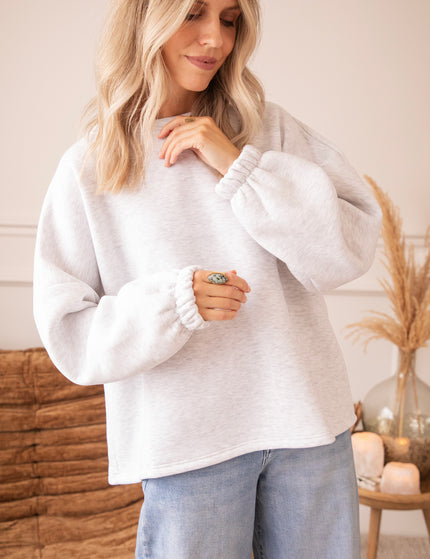 Lily Soft Grey - Sweater