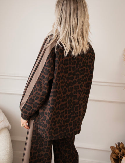 Ady Leopard Brown - Sweater