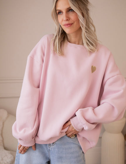 Pullover - Simplicity Beating Heart - Rosa