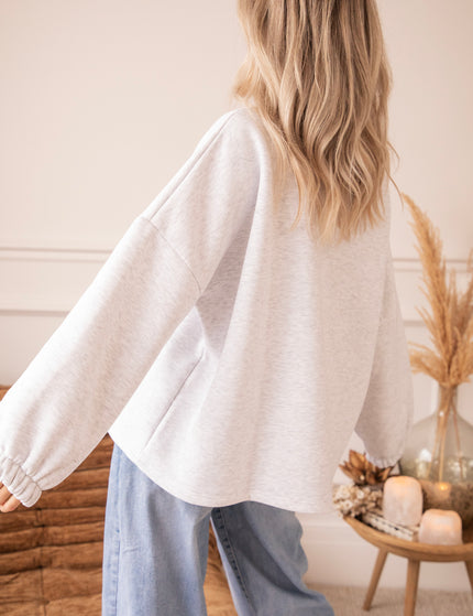 Lily Soft Grey - Sweater