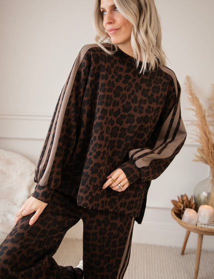 Ady Leopard Brown - Sweater