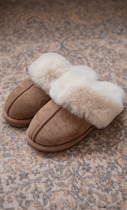 Fur-Ever Yours Brown - Slippers