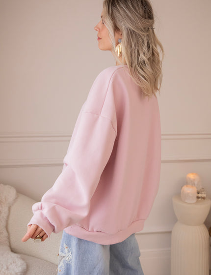 Pullover - Simplicity Beating Heart - Rosa