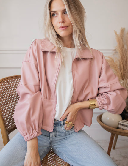 Love Leather Pink - Jacket