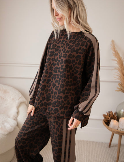 Ady Leopard Brown - Sweater
