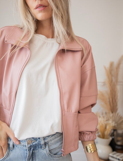 Love Leather Pink - Jacket