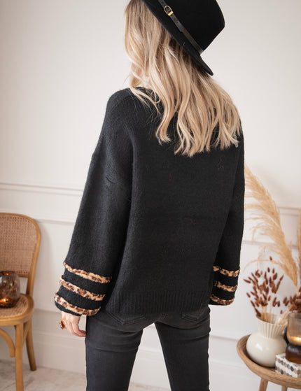 Lea Leo Black - Sweater