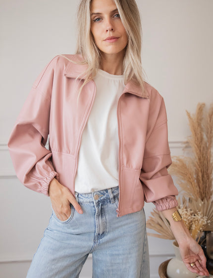 Love Leather Pink - Jacket