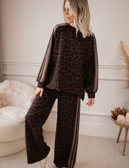 Ady Leopard Brown - Sweater