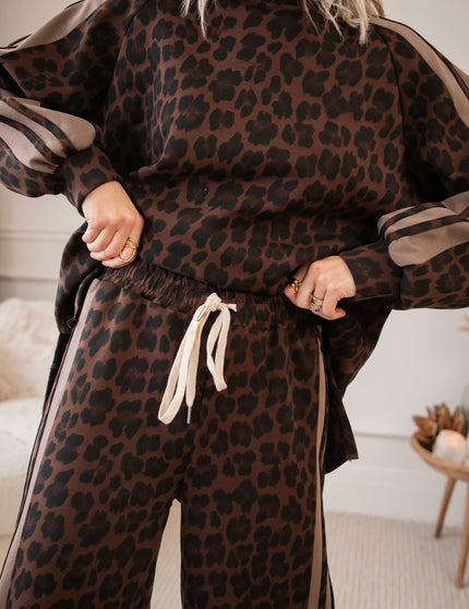 Ady Leopard Brown - Sweater