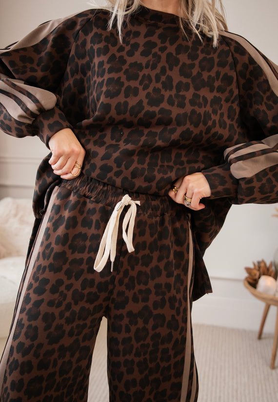 Ady Leopard Brown - Sweater