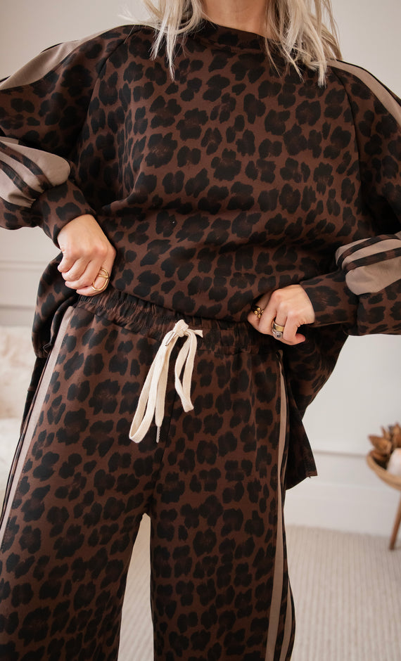 Ady Leopard Brown - Sweater