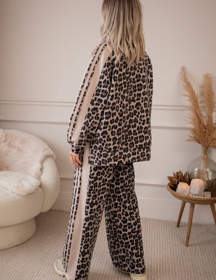 Pullover - Ady Leopard - Beige