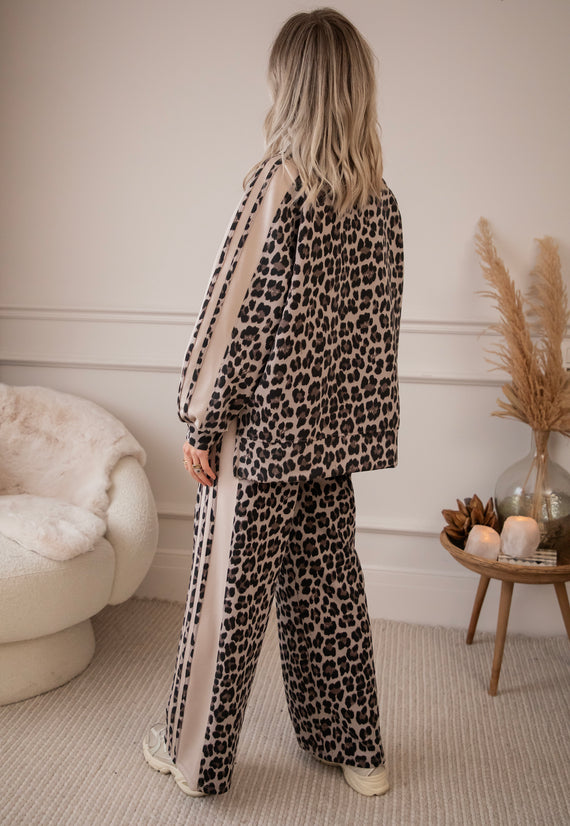 Ady Leopard Beige - Broek
