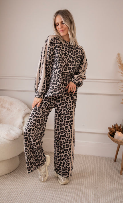 Hose - Ady Leopard - Beige