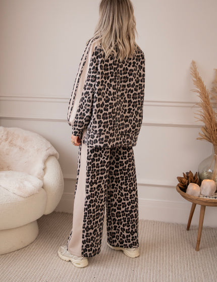 Pullover - Ady Leopard - Beige