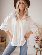 The Basic Spark White - Blouse