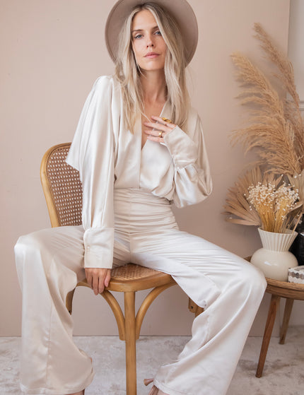 Silky Sue Beige - Jumpsuit