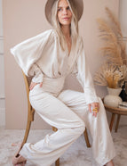 Silky Sue Beige - Jumpsuit