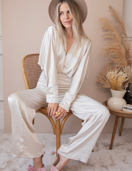 Silky Sue Beige - Jumpsuit