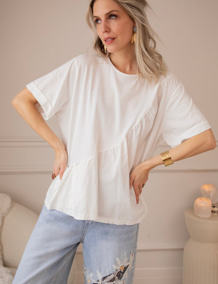 Breezy Base Off White - T-Shirt
