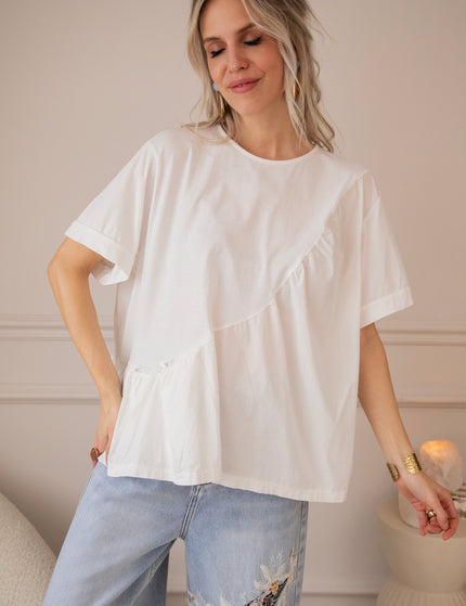 Breezy Base Off White - T-Shirt