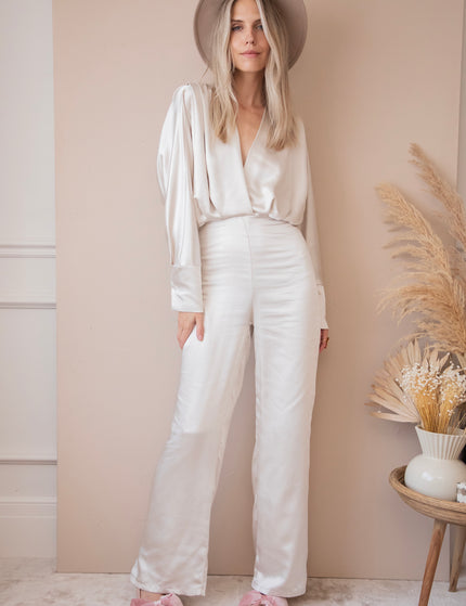 Jumpsuit - Silky Sue - Beige