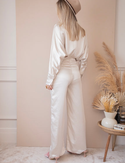 Jumpsuit - Silky Sue - Beige