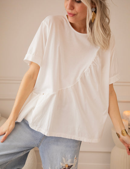 Breezy Base Off White - T-Shirt