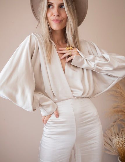 Jumpsuit - Silky Sue - Beige