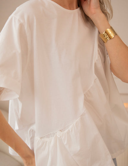 Breezy Base Off White - T-Shirt