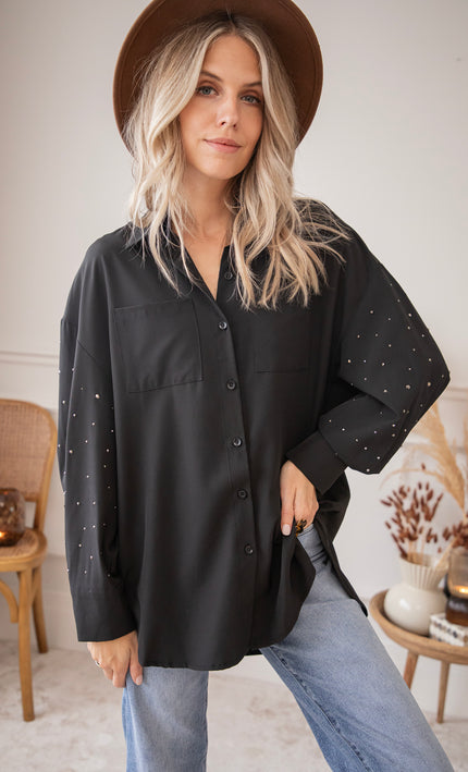 The Basic Spark Black - Blouse