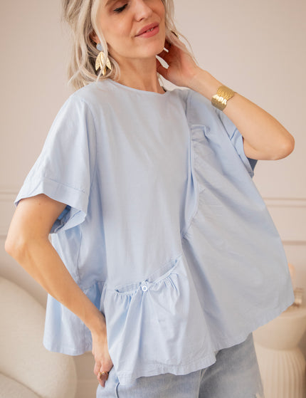 Breezy Base Sky Blue - T-Shirt