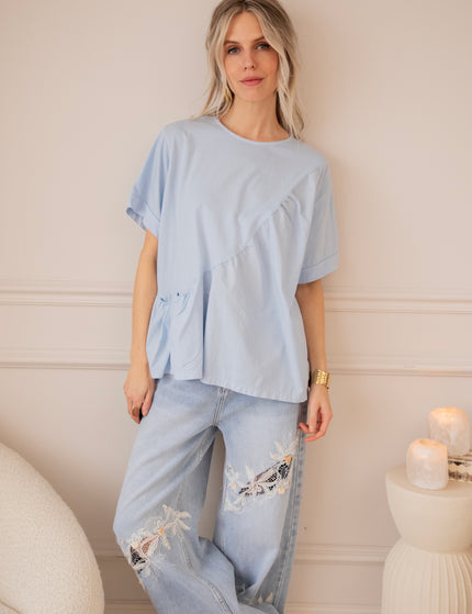 Breezy Base Sky Blue - T-Shirt