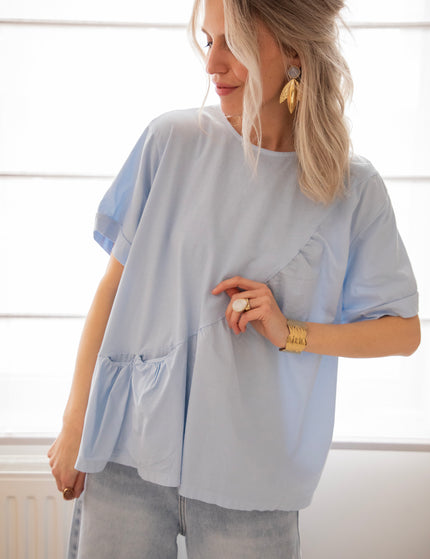 Breezy Base Sky Blue - T-Shirt