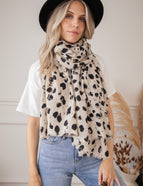 Sya Spotted Beige - Scarf