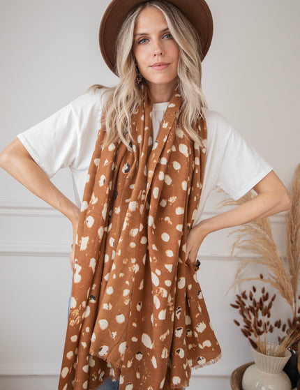 Sya Spotted Camel - Scarf