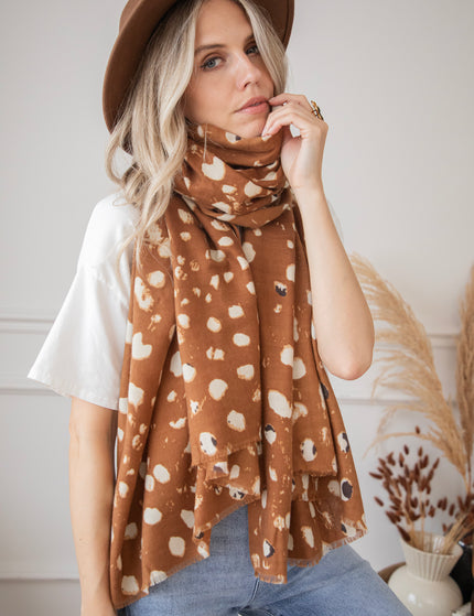 Sya Spotted Camel - Scarf