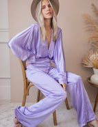 Jumpsuit - Silky Sue - Violett