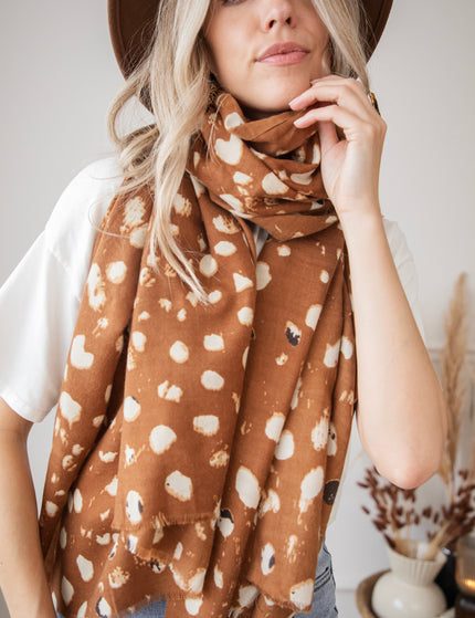 Sya Spotted Camel - Scarf