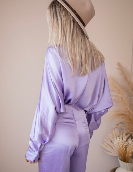 Jumpsuit - Silky Sue - Violett