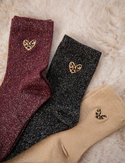 Twinkle Wild Heart Beige - Sokken