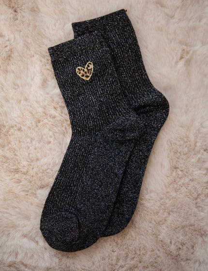 Twinkle Wild Heart Black - Sokken