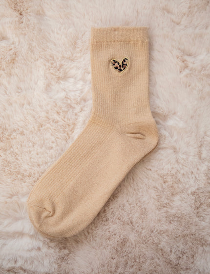 Twinkle Wild Heart Beige - Sokken