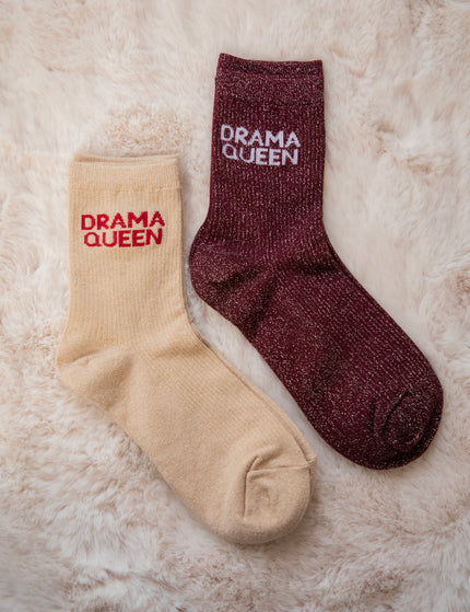 Drama Queen Beige - Sokken