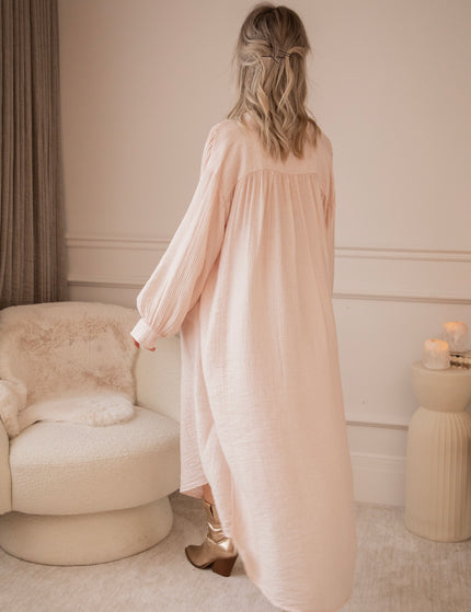 Slow Flow Soft Pink - Maxi Dress