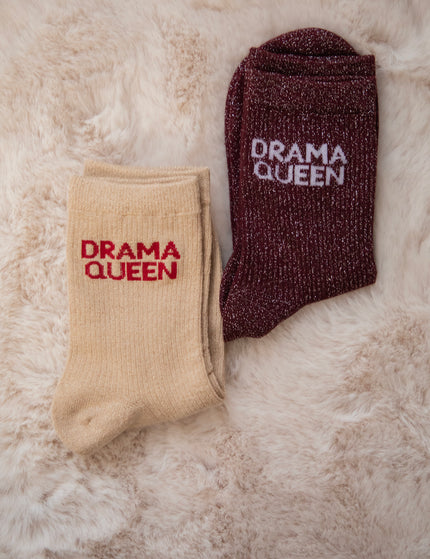 Drama Queen Beige - Sokken